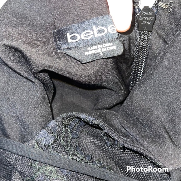 BEBE lace Fit & Flare dress - Picture 5 of 6